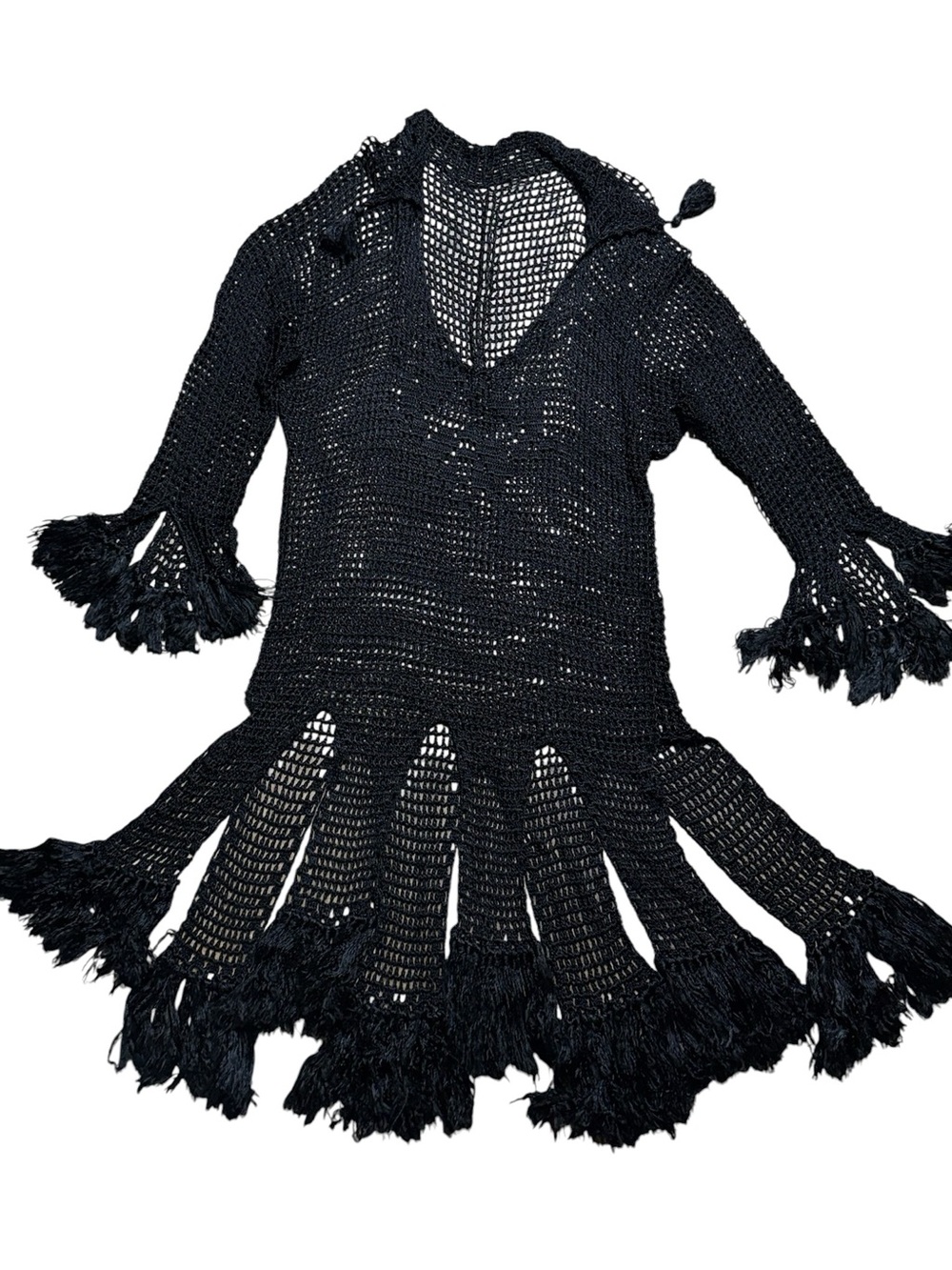 Swimsuit Cover-Up. RARE! Crochet Knit